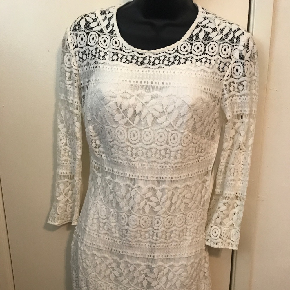 Guess White Lace Dress!